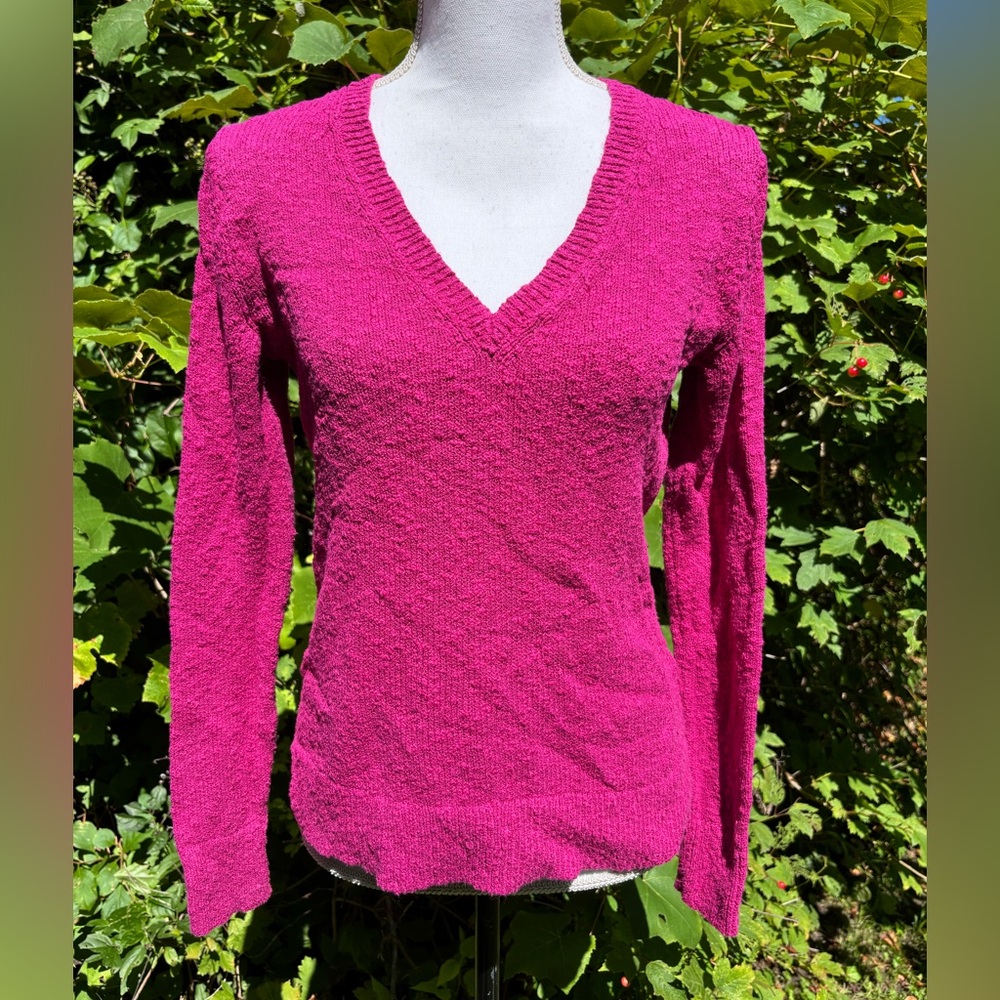 J.Crew, Fuchsia, Popcorn, Sweater